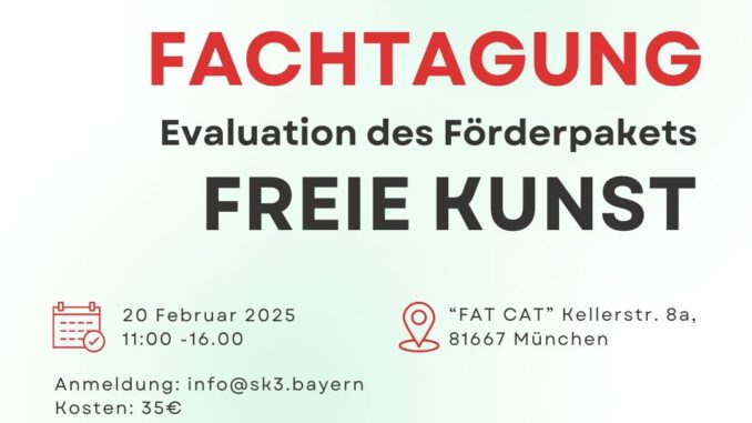 Fachtagung Freie Kunst, 20.2.25