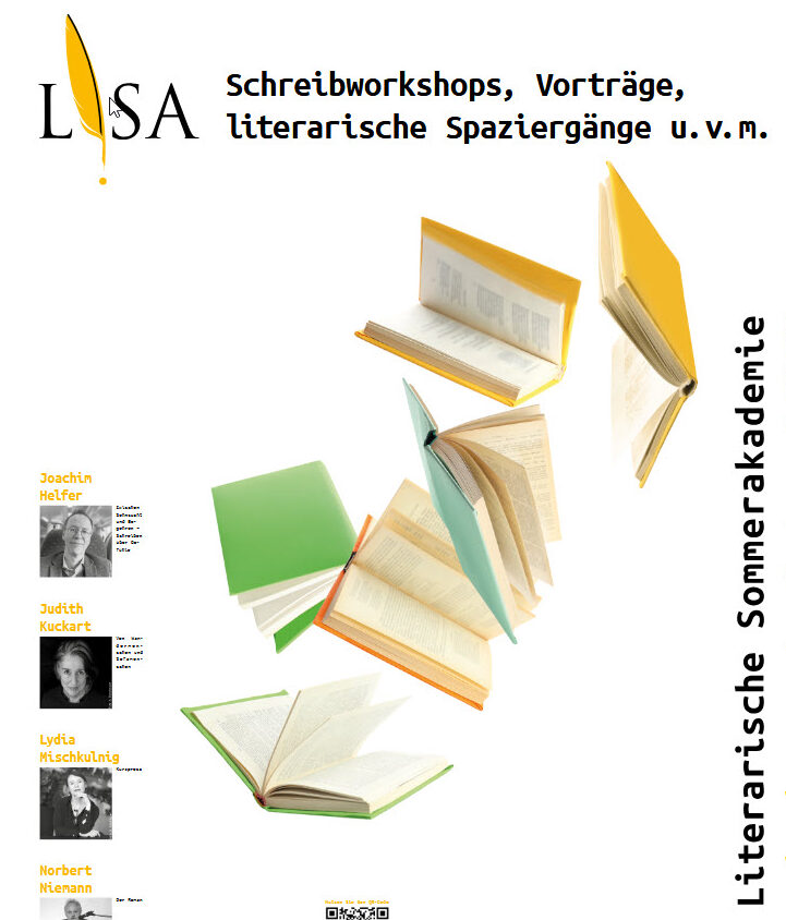 Plakat der Literarischen Sommerakademie Schrobenhausen 2025